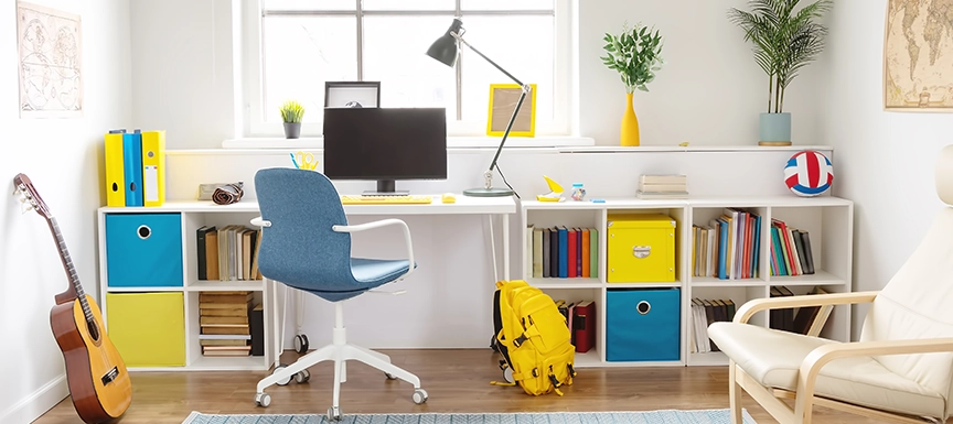 What are Space-Saving Tips for Small Study Room Ideas?
