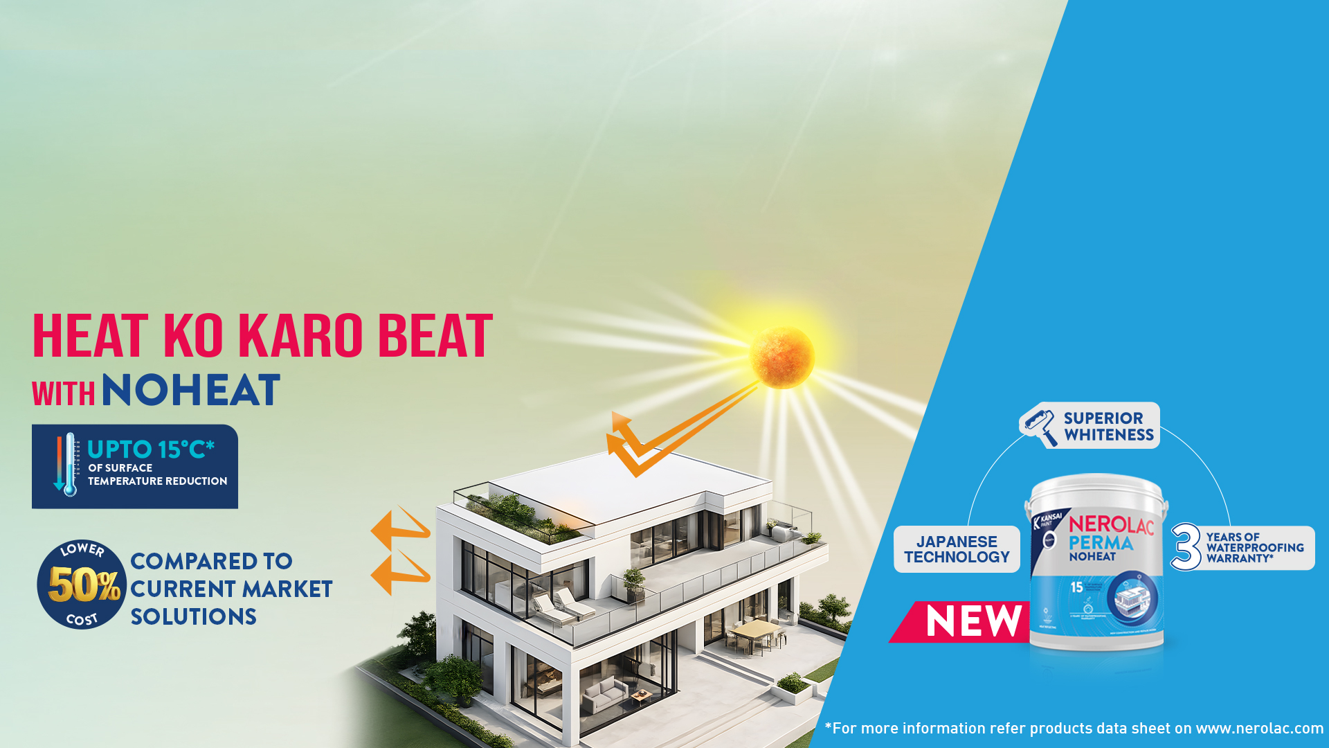 Chamak pe na aaye crack only Nerolac