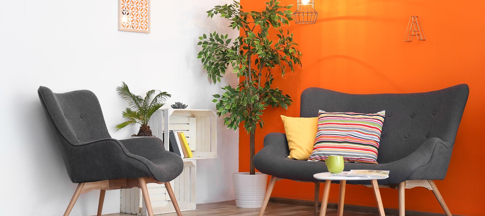 5 Colour Combinations That Go with Orange for Your Home