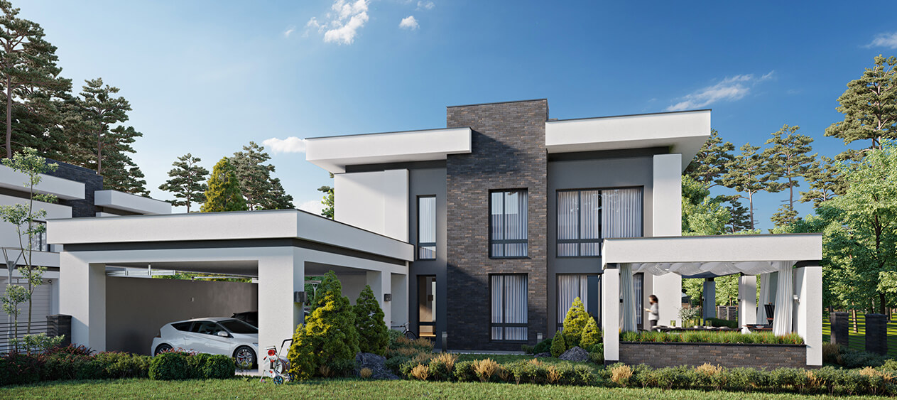 Exterior Wall Texture Design