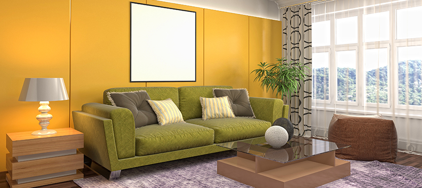 How do Nerolac paint finishes enhance Haldi décor photos?