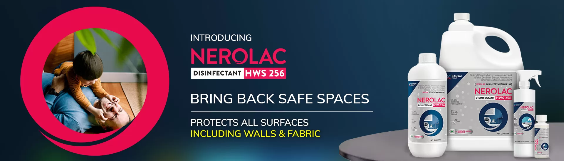 Nerolac Disinfectant HWS 256