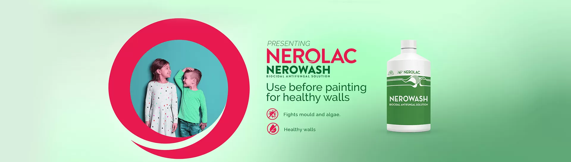 Nerolac Fungicidal Bio-Wash Solution