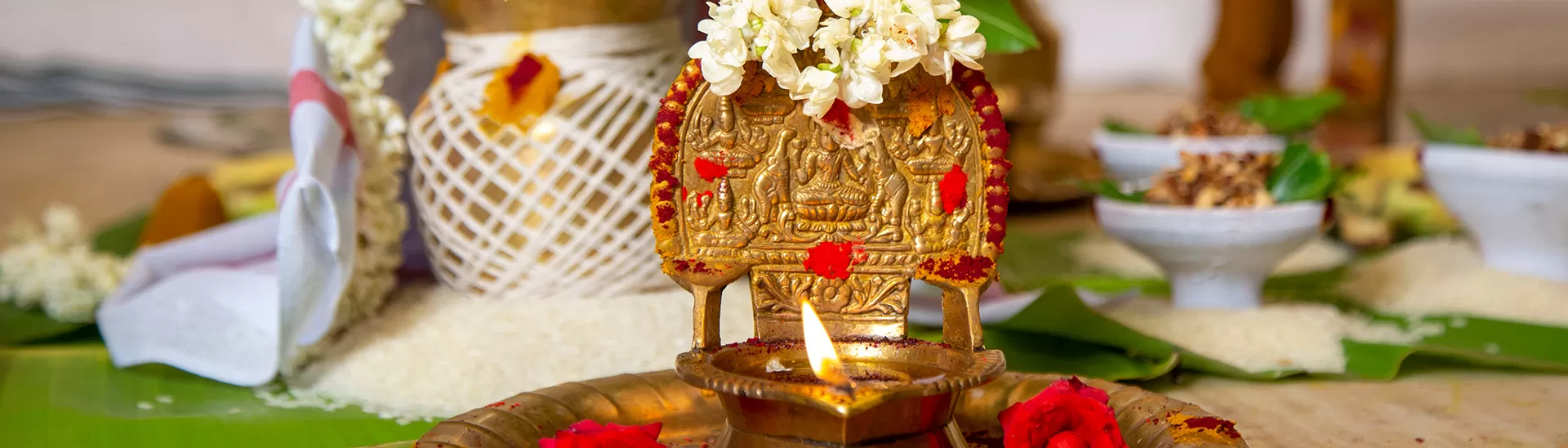 Embrace Tradition With These South Indian Pooja Room Designs