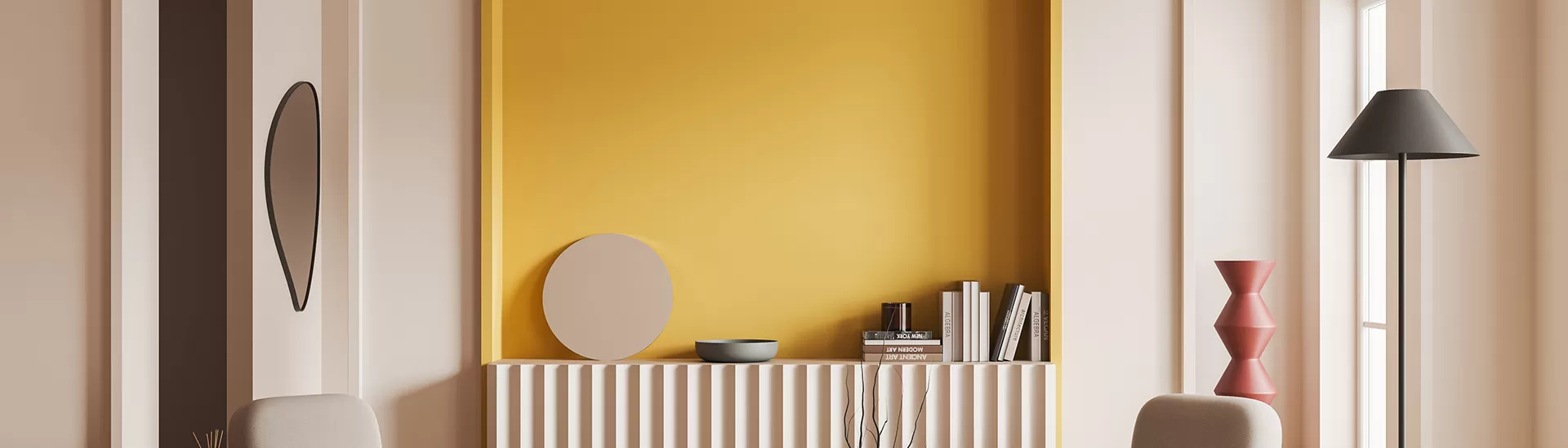 Hall Wall Design: Simple Ideas & Colour Combinations