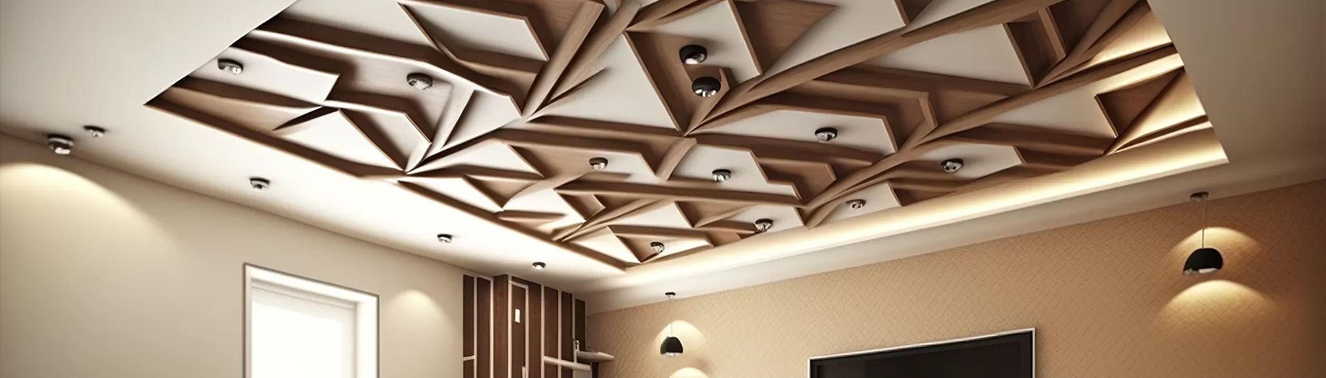 10 Stunning False Ceiling Designs for Your Living Room - Nerolac