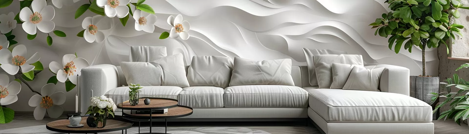 Innovative 3D Wall Design Ideas for a Modern Living Room 