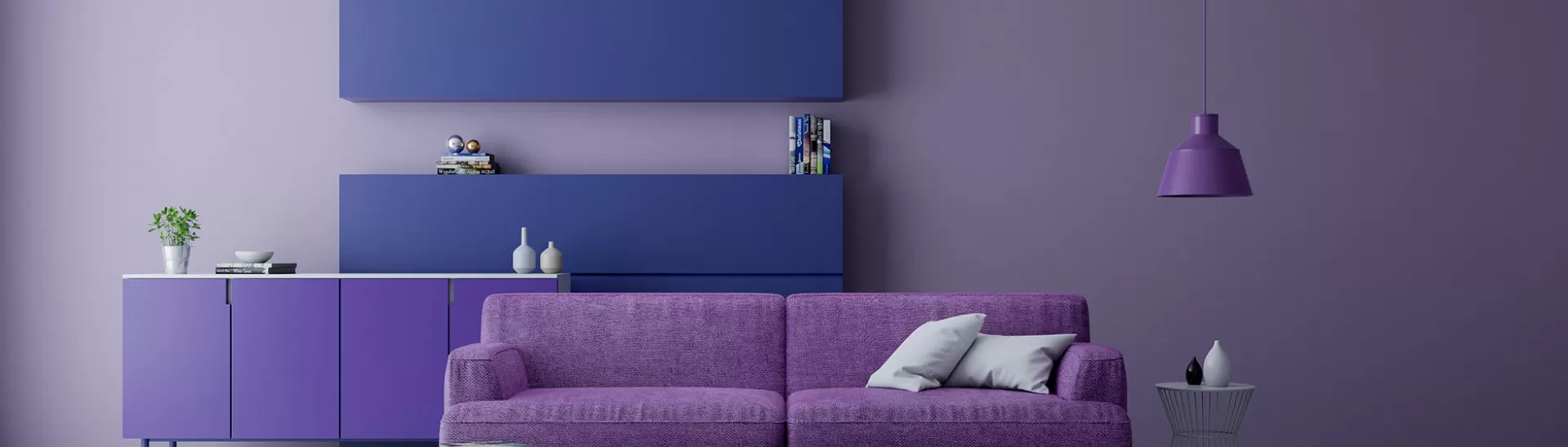 Experiment with 5 Shades of Purple in Your Home