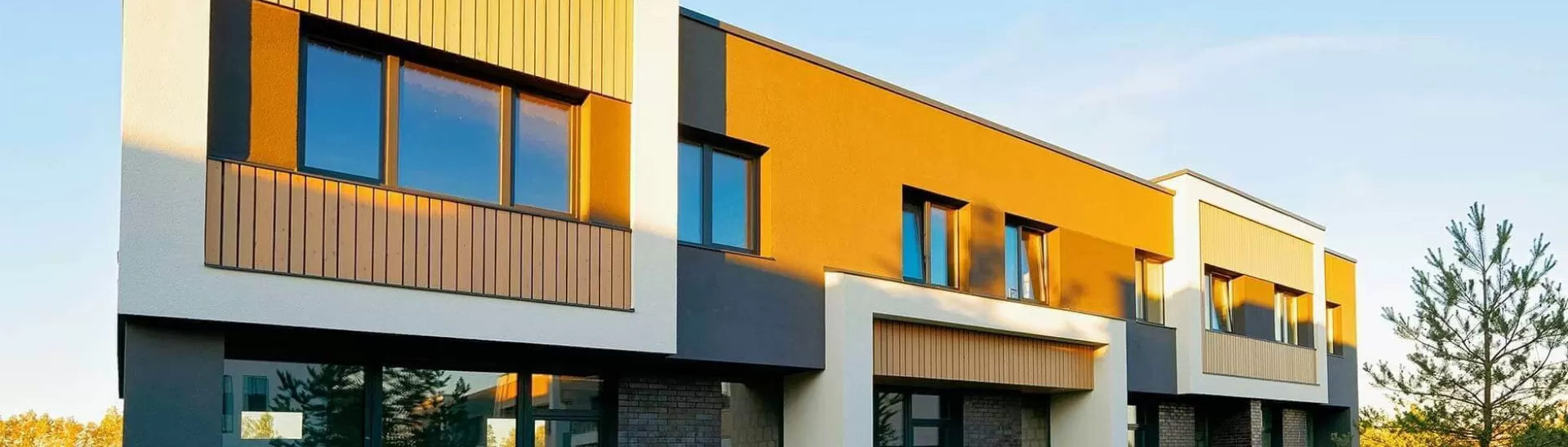 Innovative Colours That Complement White Home Exteriors