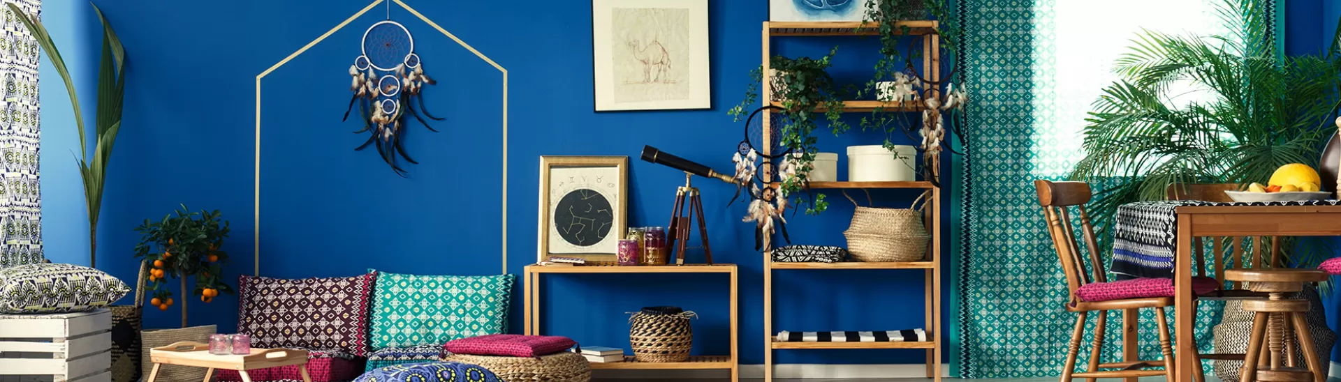 The Most Unusual Ways to Play With Blue in Your House