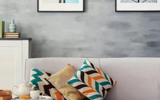 Modern Texture Wall Paint Designs for Your Interiors 