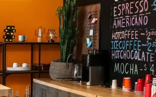 Top 10 Low Budget Small Cafe Interior Design Ideas & Painting Tips 