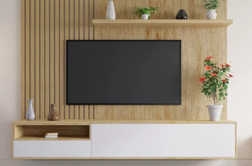 Modern TV Background Paint Ideas and Colour Combinations