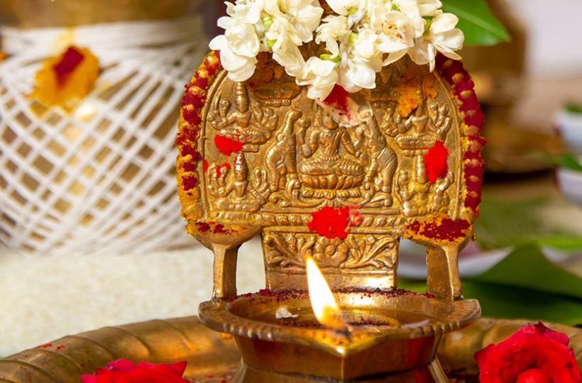 Embrace Tradition With These South Indian Pooja Room Designs