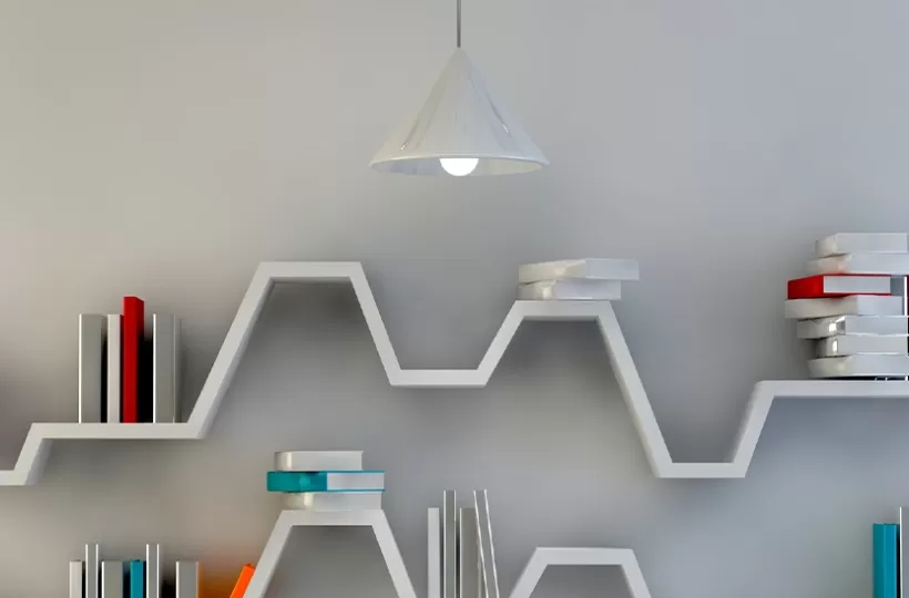 Wall Bookshelf Design Ideas with Paint: Stylish Bookcase and Wall Shelf Solutions
