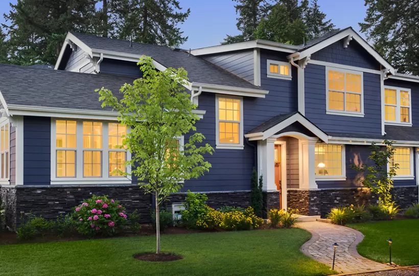 Top 5 Sky Blue Colour Ideas for House Exteriors