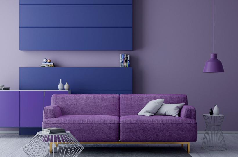 Experiment with 5 Shades of Purple in Your Home