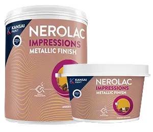 Nerolac Impression Metallic Finish Texture Paint 