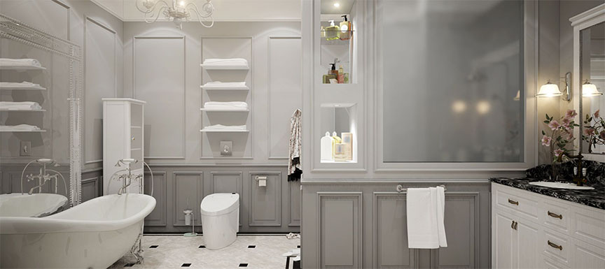 7 Paint Color Ideas For Different Types Of Bathrooms