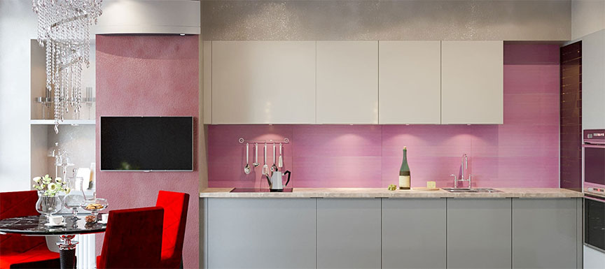 Featured image of post Grey Light Purple Kitchen Walls : That&#039;s why we asked eleven interior designers to share their recent room makeovers featuring wall décor.