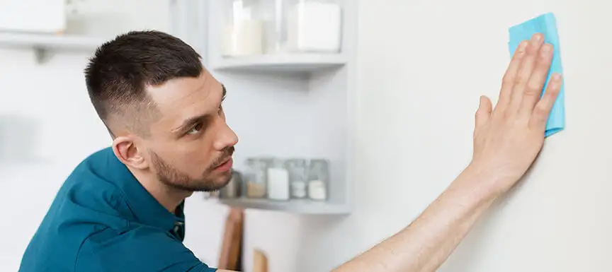 Clean the Walls Before to Painting Kitchen Walls and Cabinets