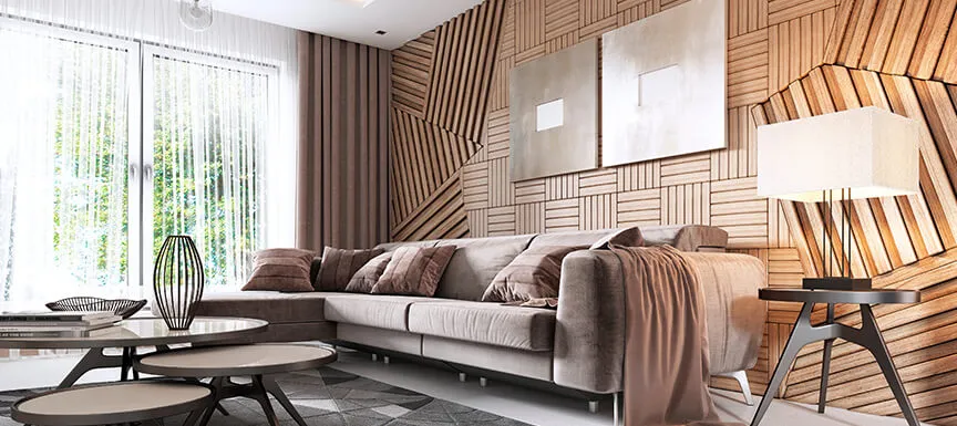 Geometric Texture Wall Designs