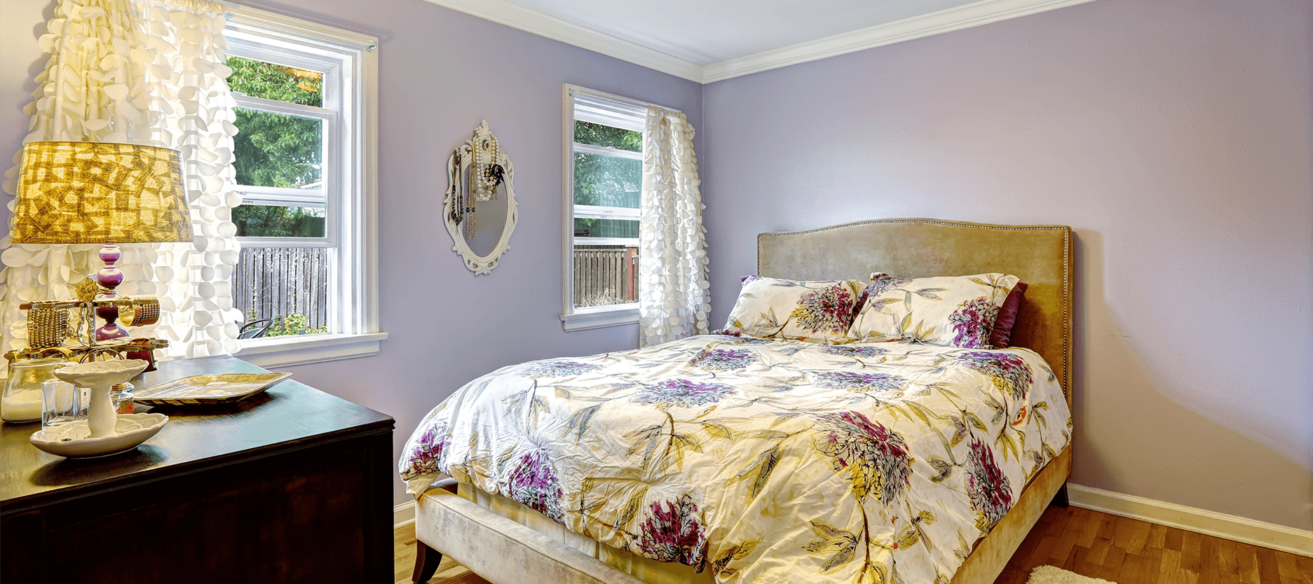 Lavender Bedroom Colour