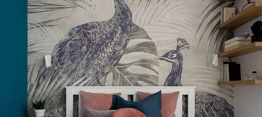 Nature-Inspired Wall Painting Ideas For Bedroom