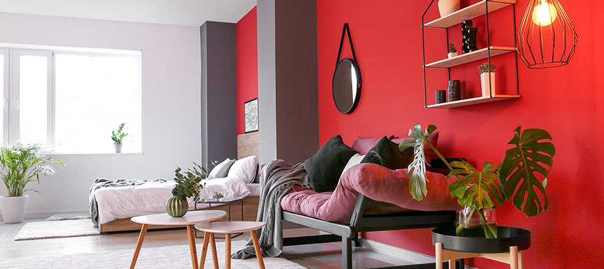 Red Paint Colours: Add The Positive Energy To Your Home