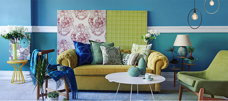Bright and Bold Colour Ideas for Your Home for Summer