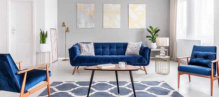 The Most Unusual Ways to Play With Blue in Your House