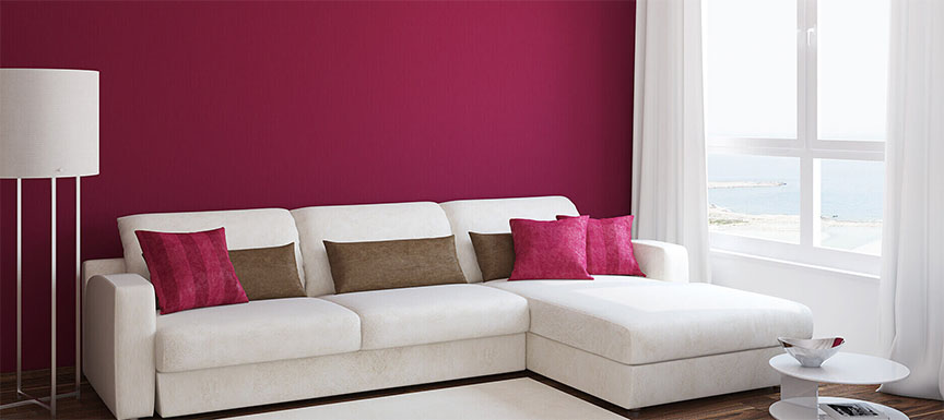 Best Two Colour Combination Ideas For Living Rooms Kansai