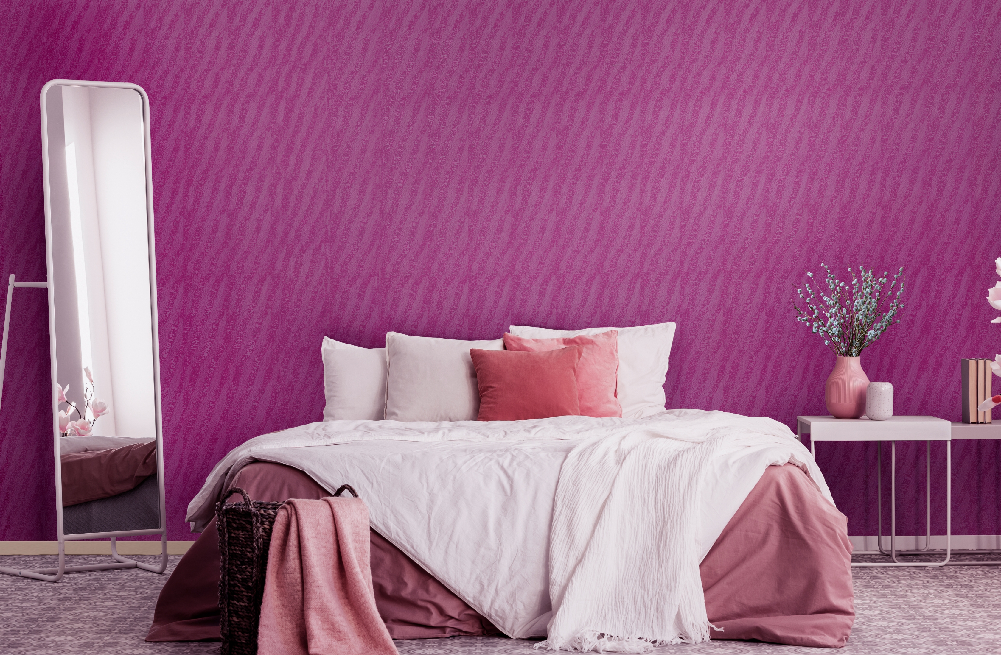 Wall Painting Designs & Textures for Bedroom - Nerolac