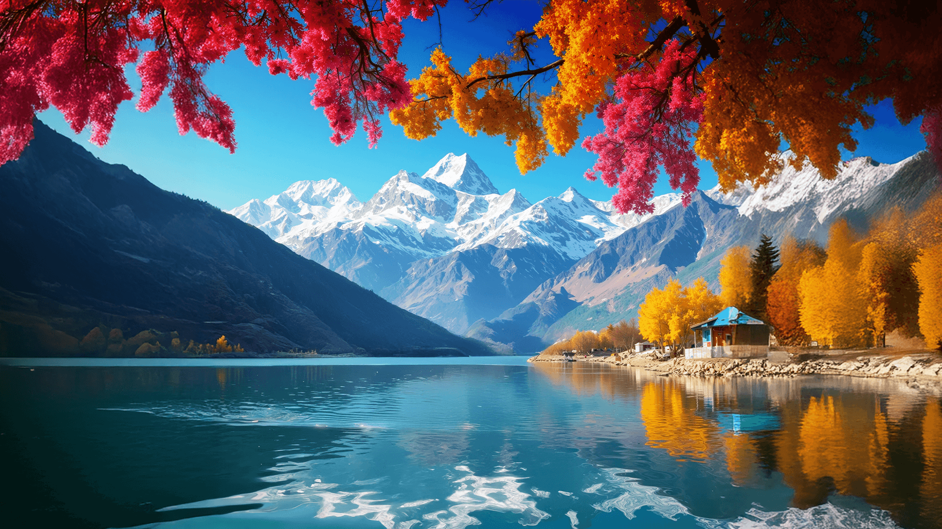 Kashmir valley view